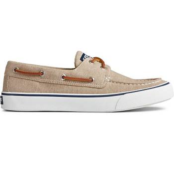 Sperry Bahama Ii Chambray Hnede - Panske Tenisky